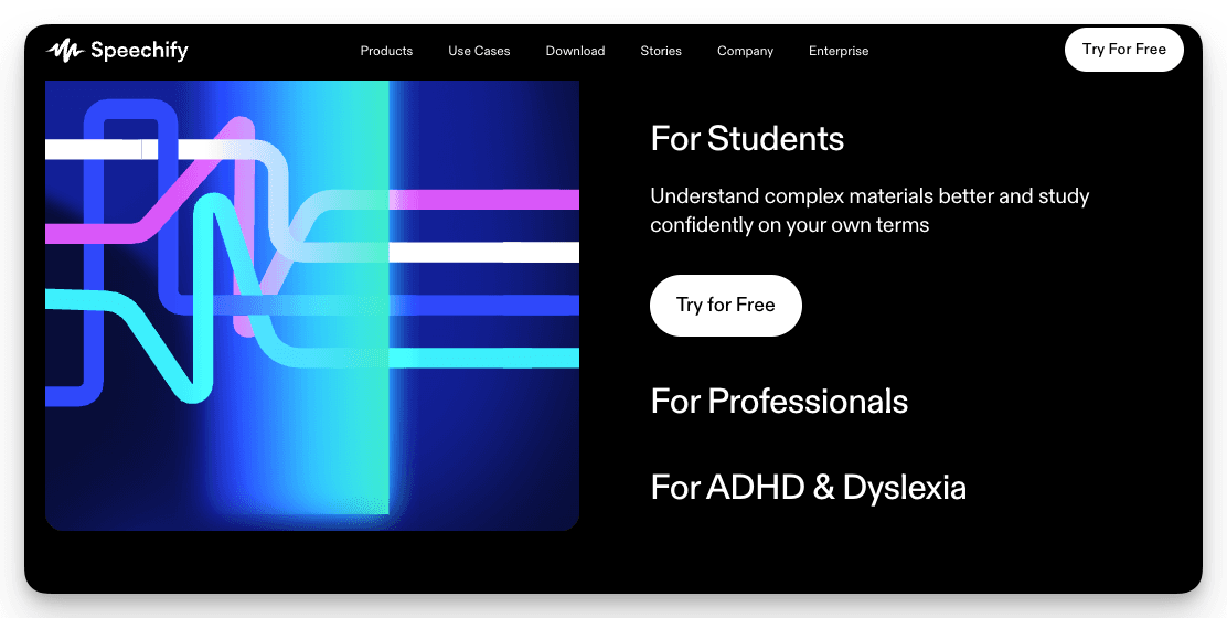 Speechify - AI For Schools