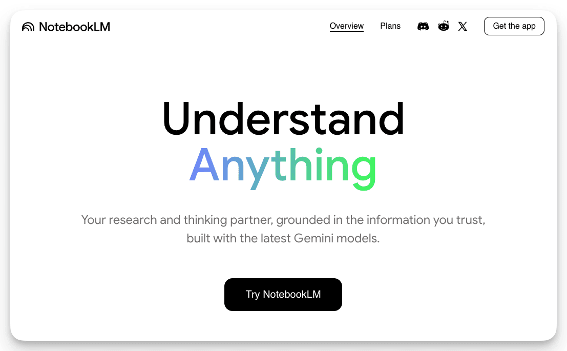 NotebookLM - AI For Schools